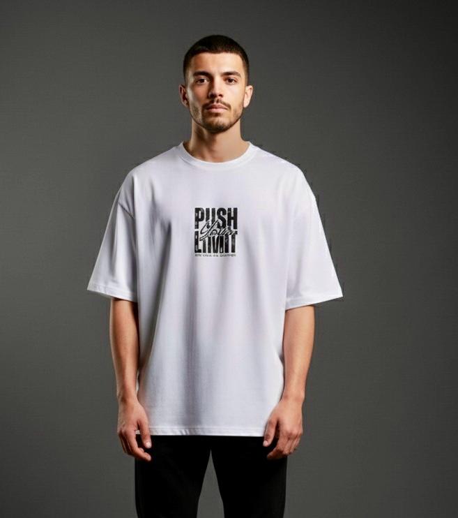 White Oversized Streetwear