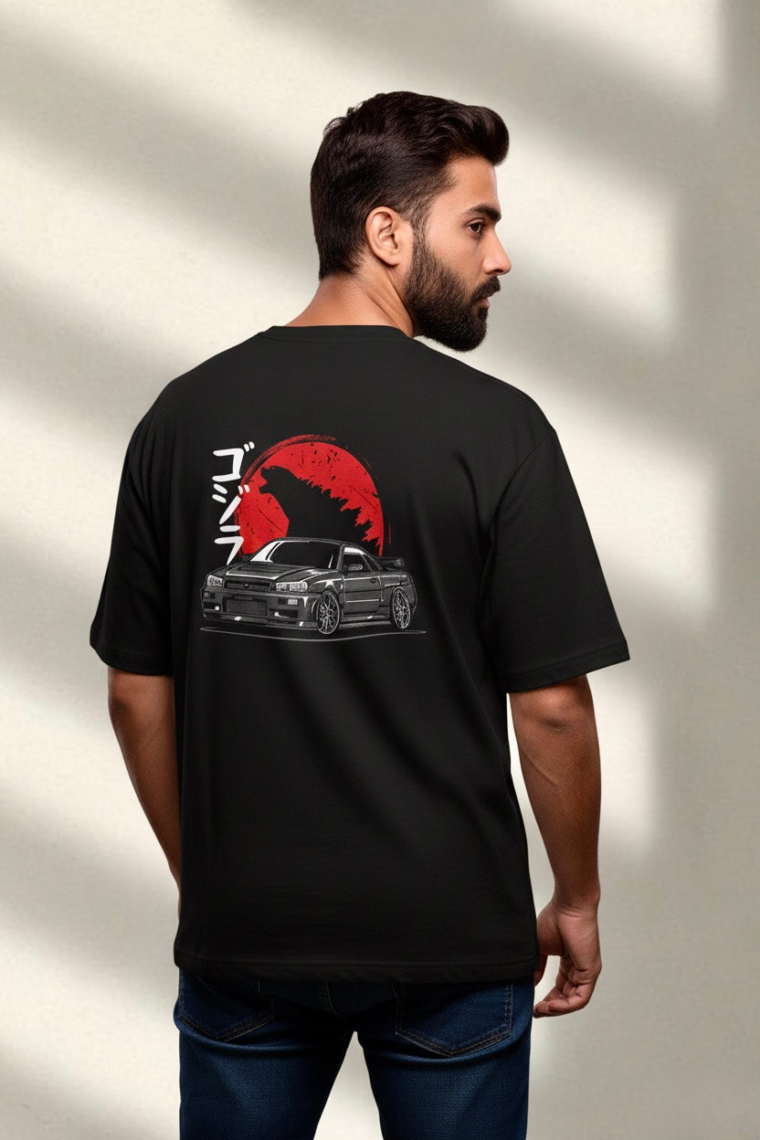 Stealth Mode Activated: Black Oversized Streetwear