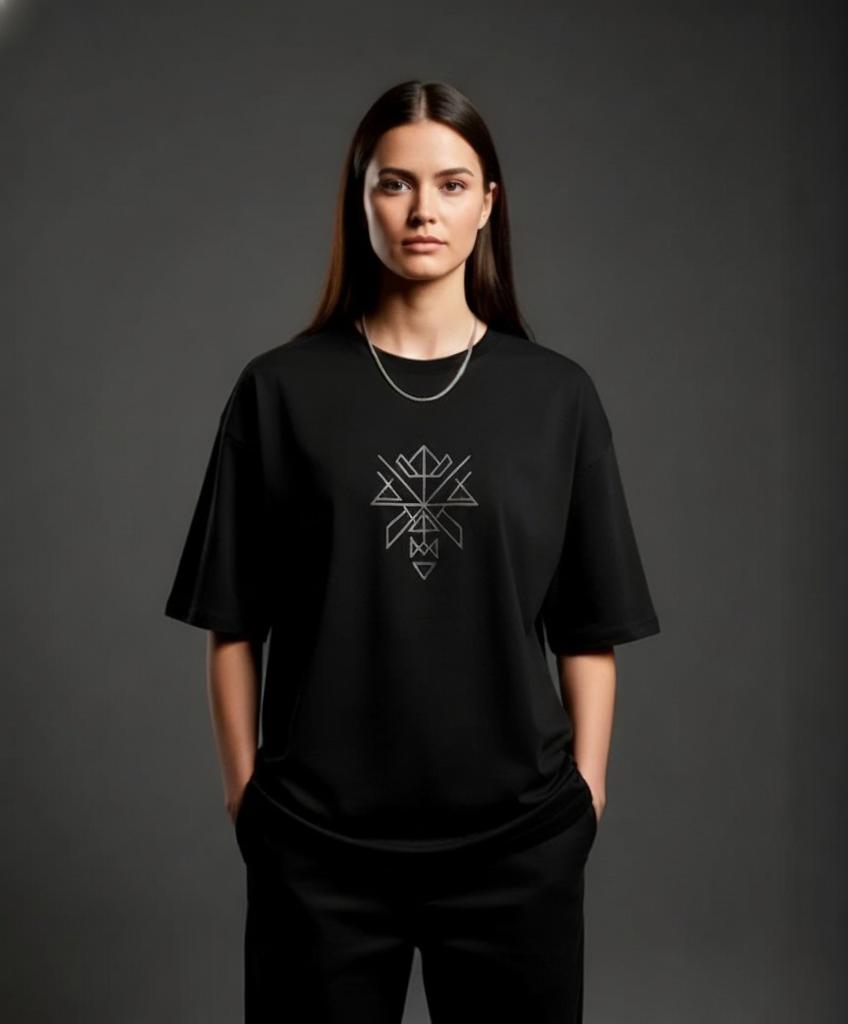 The Oversized Stealth Tee – Minimal Streetwear